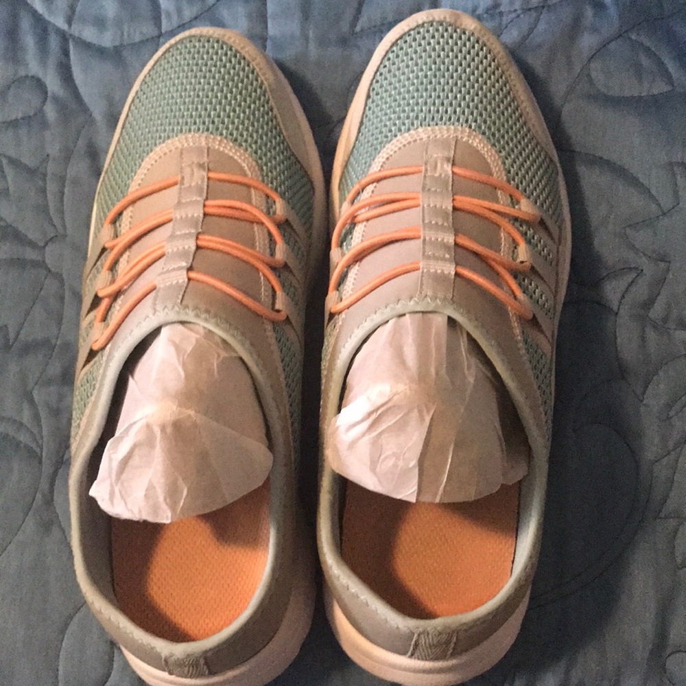 Vionic Mesh Slip-on Mules - Maven color Cloud sz 9 Wide
